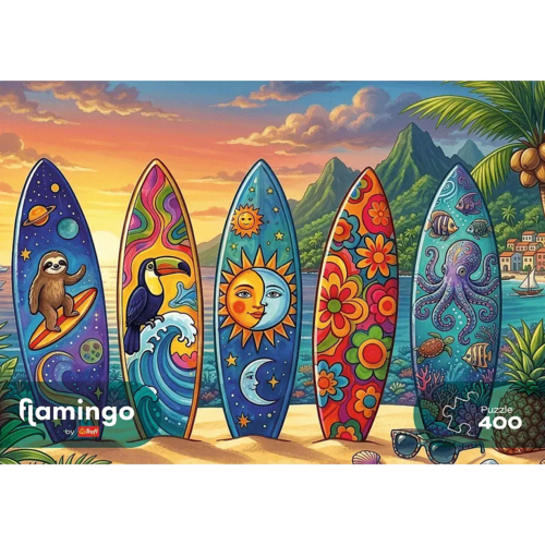 Puzzle 400 Letnia przygoda na fali 3