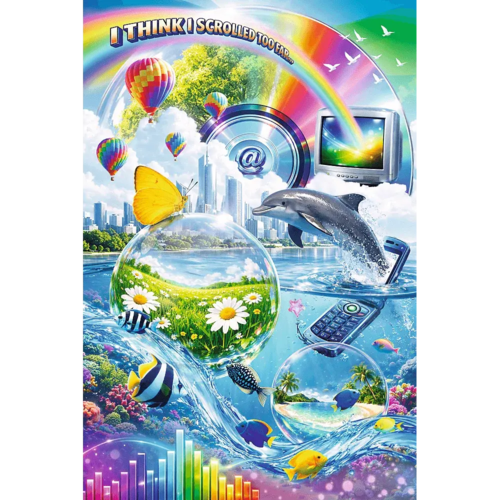Puzzle 600 Internetowy chaos 2