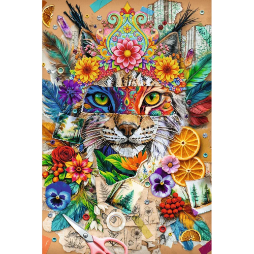 Puzzle 600 Kolaż inspiracji 2