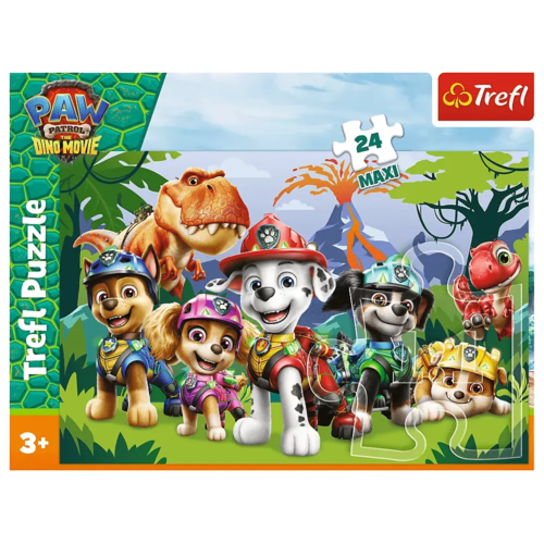 Puzzle 24 MAXI Psi Patrol Prehistoryczna Przyjaźń 3