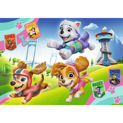 Puzzle Glitter Psi Patrol Błyszczące Psiaki 3