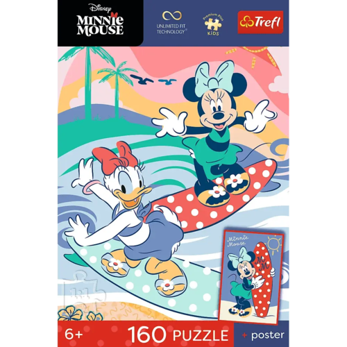 Puzzle 160 Myszka Minnie Piękna Myszka 4