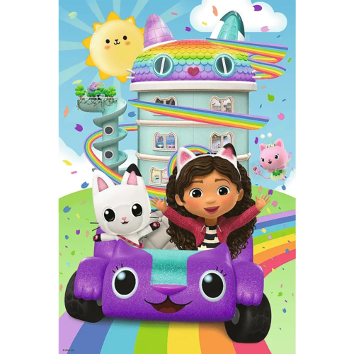Puzzle 160 Koci Domek Gabby Piękna Gabby 3