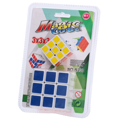 Układanka logiczna MAGICZNA KOSTKA 2w1 7