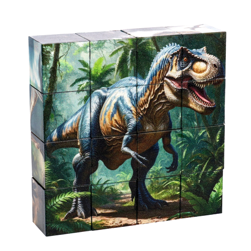Układanka magnetyczna dinozaury 3