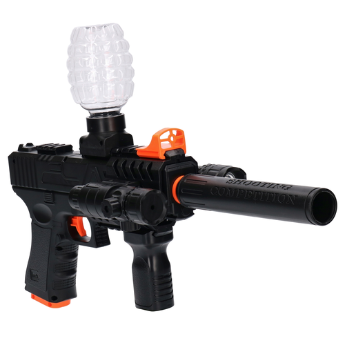 Pistolet na kulki żelowe akumulator, latarka, laser 3
