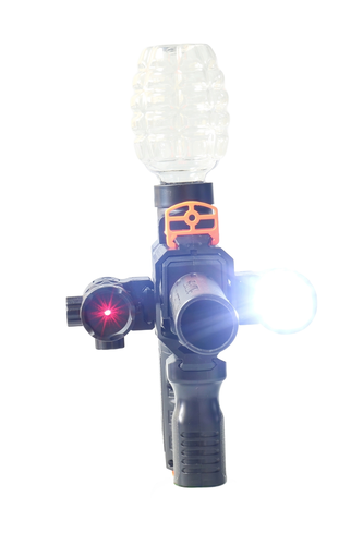 Pistolet na kulki żelowe akumulator, latarka, laser 5