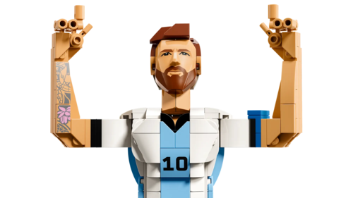 Klocki LEGO FOOTBALL Lionel Messi piłkarska legenda 3