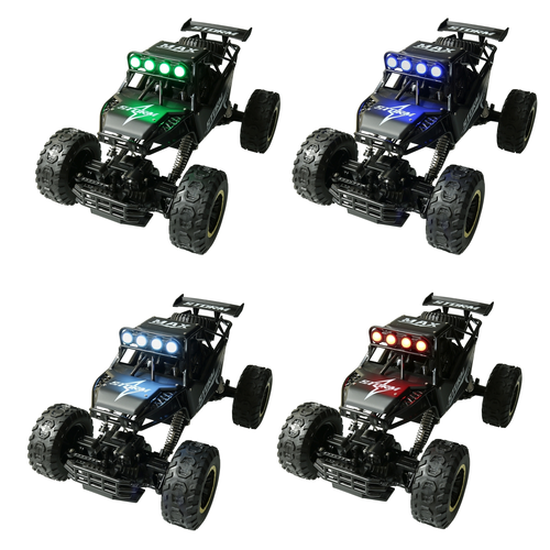 Auto zdalnie sterowane na radio RC buggy kolorowe światła 8