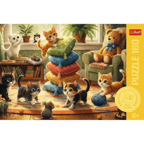 Puzzle 160 Kocie Psoty 5