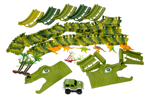 Tor wyścigowy Park Dinozaurów + auto 121el 4