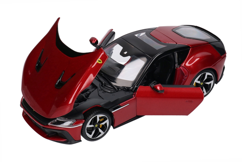 Auto Ferrari 12 Cilindri model metalowy BURAGO 1:24 RACE PLAY 3