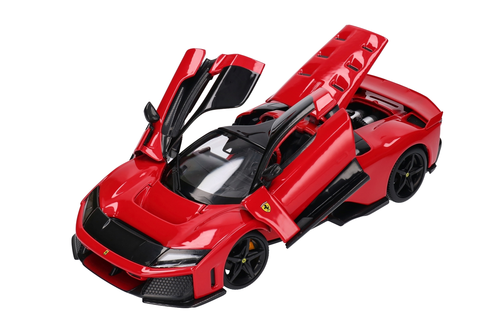 Auto Ferrari F80 model metalowy BURAGO 1:24 RACE PLAY 3