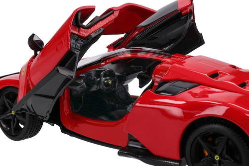 Auto Ferrari F80 model metalowy BURAGO 1:24 RACE PLAY 5