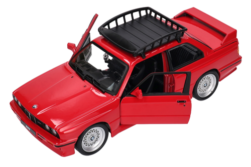Auto BMW 3 series M3 1988 model metalowy BURAGO 1:24 3