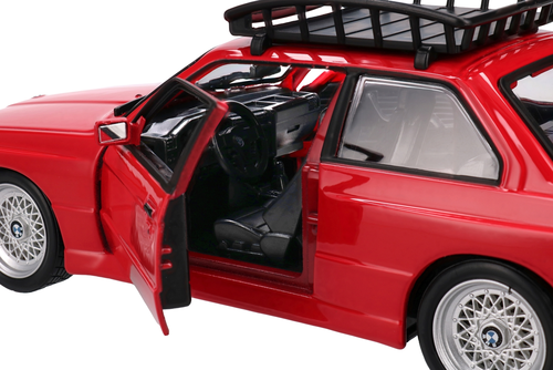 Auto BMW 3 series M3 1988 model metalowy BURAGO 1:24 4