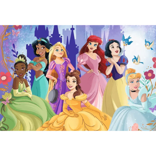 Puzzle 100 Disney Relaks z księżniczkami 3