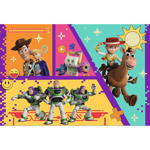 Puzzle 100 Toy Story Zabawki w akcji 3