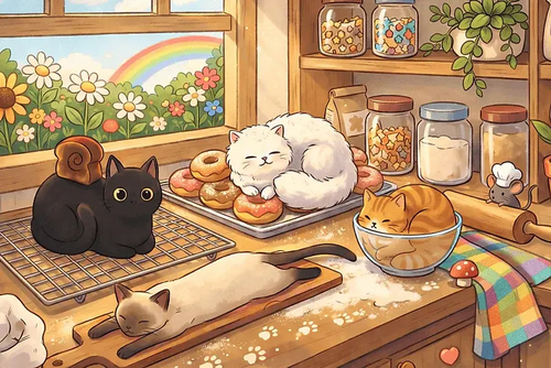 Puzzle 100 Kociaki łobuziaki 2