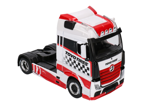 Auto TIR MERCEDES TOYO TIRES ciągnik siodłowy model metalowy 1:43 2