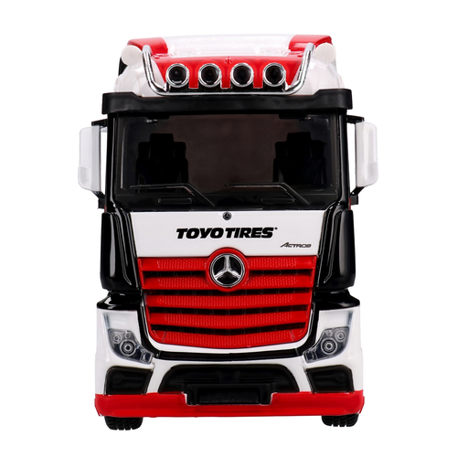 Auto TIR MERCEDES TOYO TIRES ciągnik siodłowy model metalowy 1:43 3