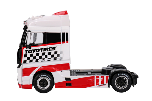 Auto TIR MERCEDES TOYO TIRES ciągnik siodłowy model metalowy 1:43 5