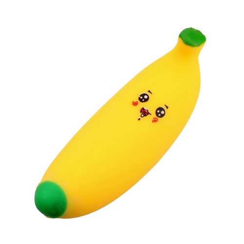 Gniotek Antystresowy BANAN SQUISHY 1szt 2