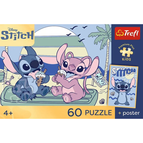 Puzzle 60 Lilo & Stitch Zabawa ze Stitchem 5