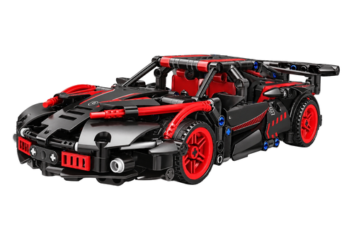 Klocki SAMOCHÓD SPORTOWY hyper car 487el JIQILE auto 48015 5