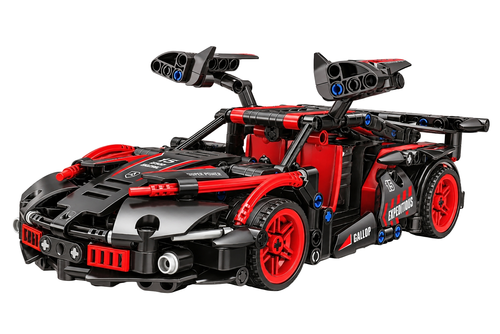Klocki SAMOCHÓD SPORTOWY hyper car 487el JIQILE auto 48015 3