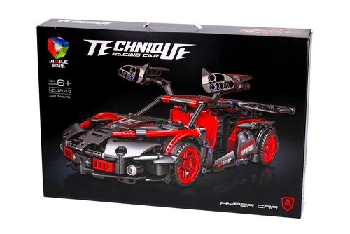 Klocki SAMOCHÓD SPORTOWY hyper car 487el JIQILE auto 48015 7