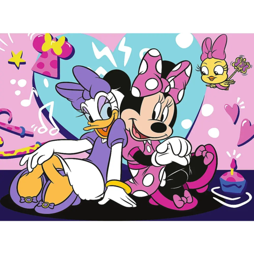Puzzle 30 MYSZKA MIKI Radosna Minnie + plakat 2