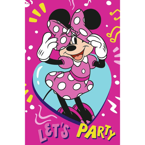 Puzzle 30 MYSZKA MIKI Radosna Minnie + plakat 4