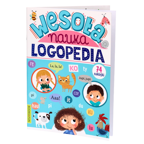 Książka LOGOPEDIA wesoła nauka - zeszyt zadań 4