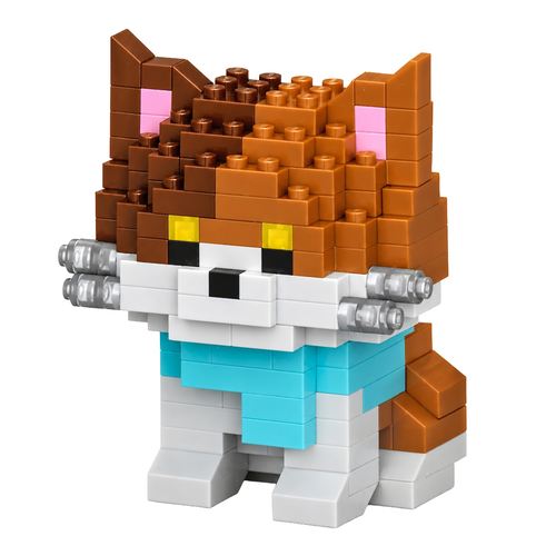 Mini klocki KOTKI 6 wzorów 2