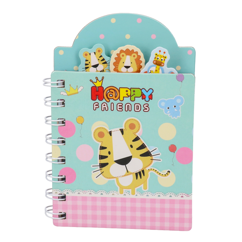 Notes spiralny ZWIERZĄTKA Happy Friends 5