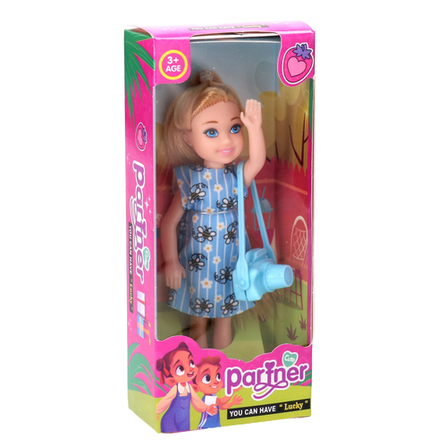 Mini lalka modna i urocza 6