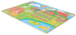 PUZZLE DREWNIANE FARMA UKŁADANKA 2