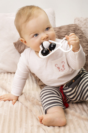 Grzechotka Baby Rattle  Trzy kuleczki 5