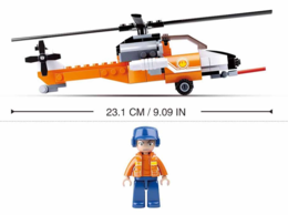 KLOCKI SLUBAN SAMOLOT HELIKOPTER 4