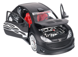Model metalowy PEUGEOT 206 TUNING MAT  7