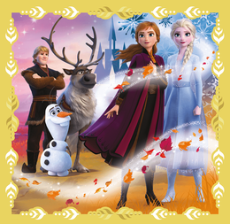 Puzzle 3w1 Frozen 2 Moc Anny i Elsy 3
