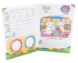 Książeczka edukacyjna ABC w Świecie Przedszkolaka dla dzieci 6-letnich, zeszyt A 5