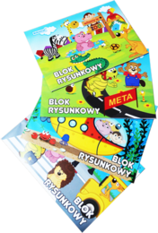 Blok rysunkowy A4-20 kartek 3