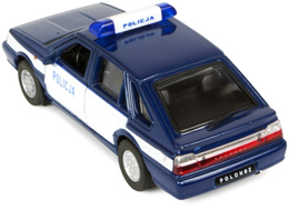 Auto POLONEZ CARO POLICJA model metalowy WELLY 10