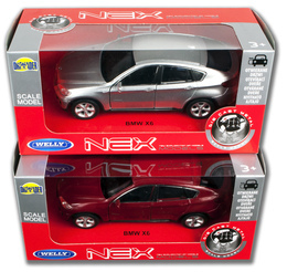 Auto BMW X6 model metalowy WELLY 9