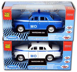 Auto Warszawa 224 MO model metalowy WELLY 11