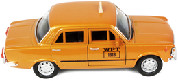 Auto Fiat 125P WPT 1313 taxi, model metalowy WELLY 10