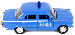 Auto Fiat 125 MILICJA model metalowy WELLY 8