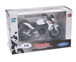 Markowy motocykl HONDA CB 500F model metalowy WELLY 7